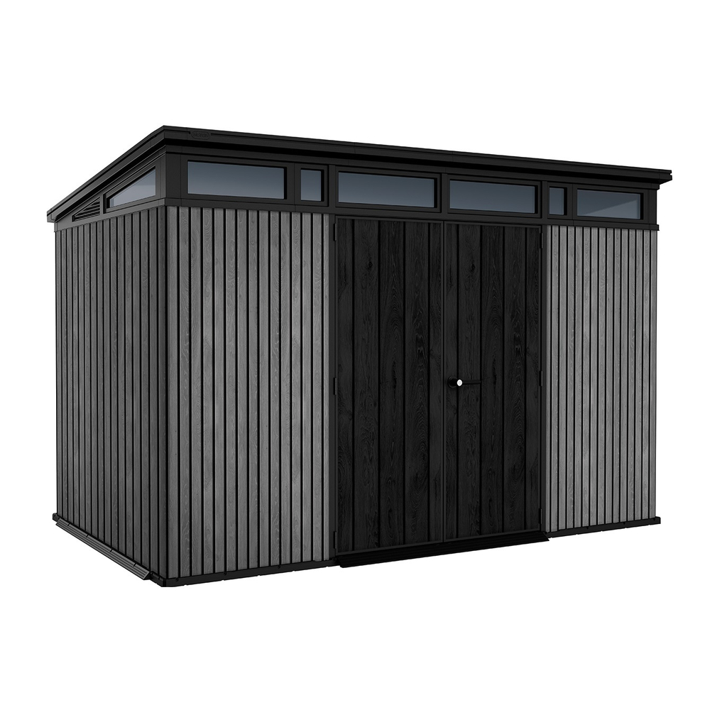 Садовый сарай Keter Signature Vertical Pent 11x7 grey