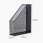 Лоток вертикальный DELI, металлический, черный