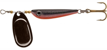 Блесна Wake spinner aura minnow 14g Black Silver
