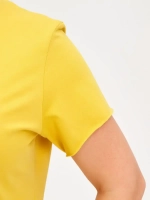 Футболка с баской оверсайз