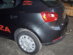 Фаркоп оцинкованный Galia S095A для SEAT Ibiza IV хетчбек 3/5 дверей 2008-2017, Ibiza ST универсал 2010-2017(паспорт и сертификат в комплекте)(без электрики)