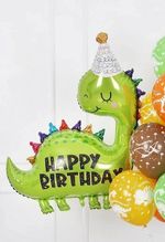 G Шар фигура (38''/97 см) Динозаврик в колпачке (БГ-44)