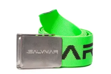 Нейлоновый грузовой ремень SALVIMAR с пряжкой из нержавеющей стали, Зеленый