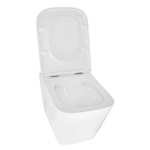 Унитаз подвесной Azario Teramo 490х340х350 безободковый, с быстросъемным сиденьем микролифт (AZ-0052)