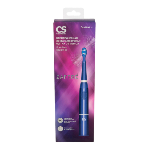 Звуковая зубная щётка CS Medica SonicMax CS-999-H (синяя)