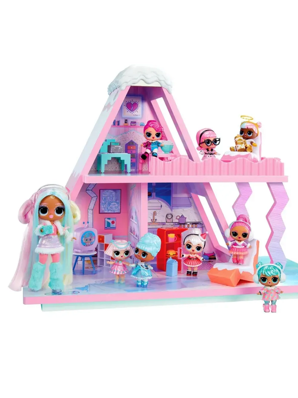 Дом для кукол Лол Surprise Winter Snow Chalet