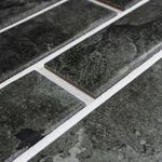 Клинкерная термопанель ППС Керамин Колорадо 5 Черный 1020х455 мм