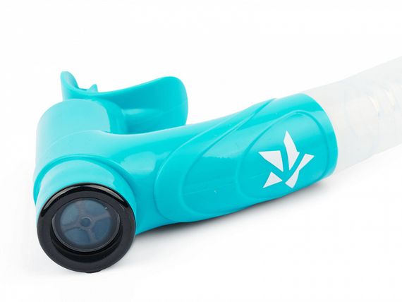 Трубка детская Sargan Астра прозрачный/бирюзовый