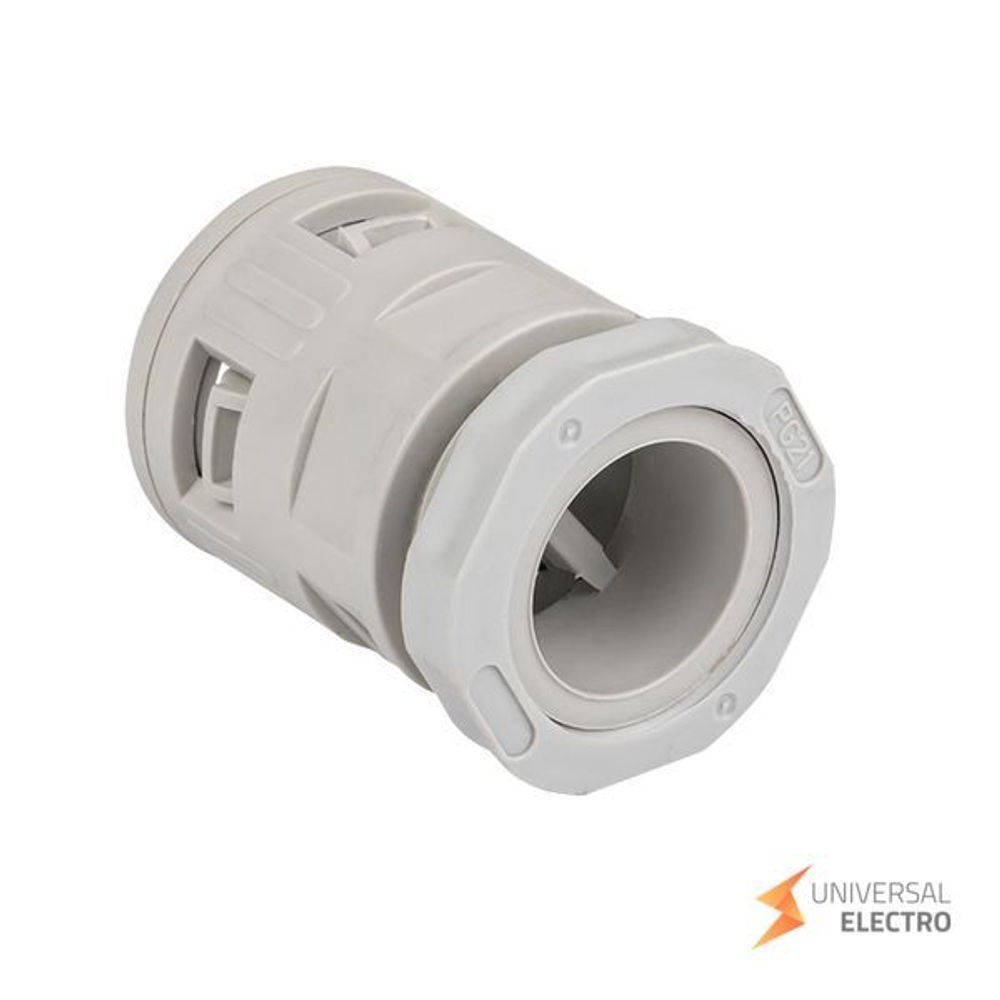 Коннектор для гофрированной трубы (25 мм) (25 шт) EKF-Plast
