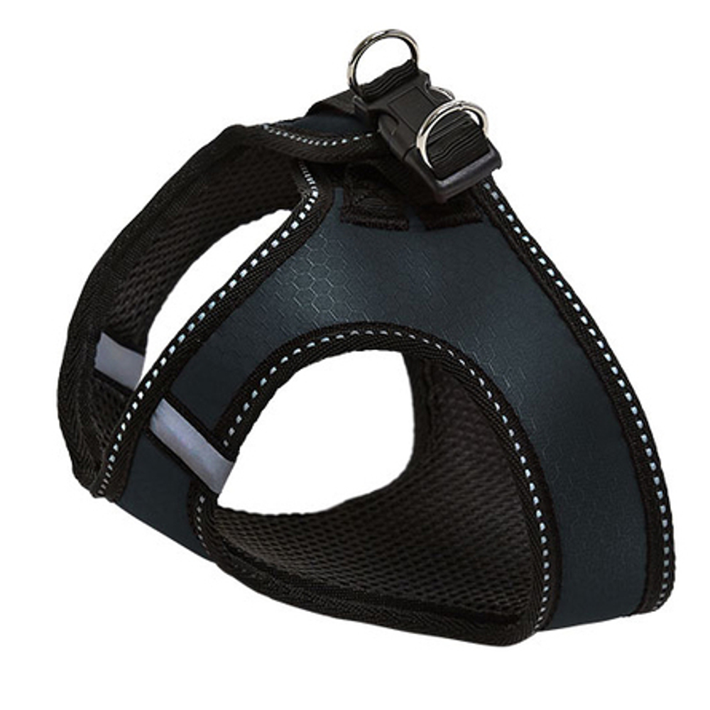 Сайвал 463.043.07 Шлейка-жилет "Соты" №3 S черная обхват груди 27-33см