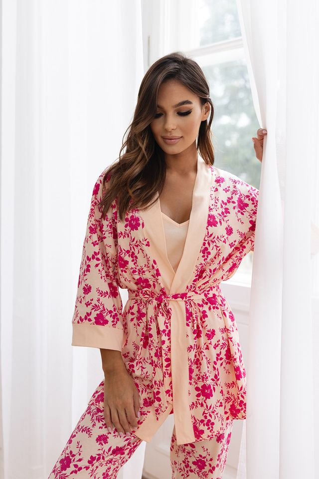 Халат с цветочным принтом Marguerite