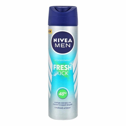 NIVEA ДЕЗ СПРЕЙ МУЖ FRESH KICK 150 МЛ*6