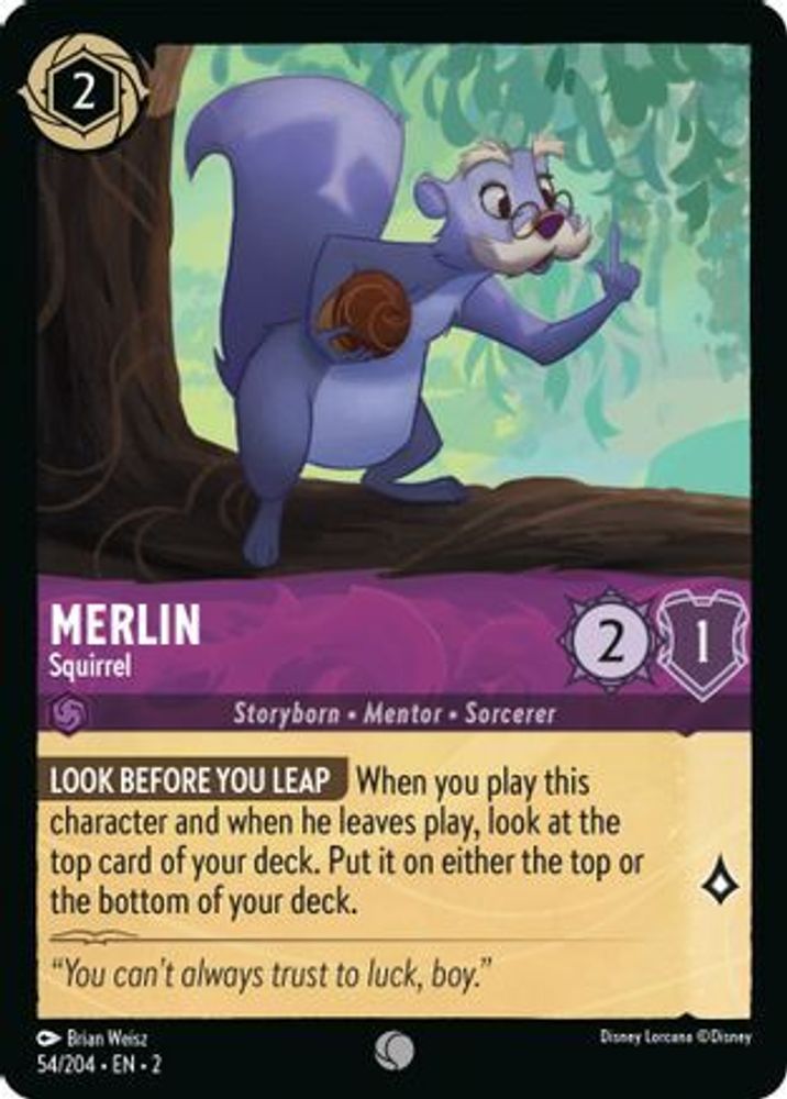 Merlin (Squirrel) - 54/204 - Обычная