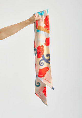 Шелковый твилли "Maki" 11×137