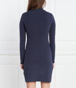 Платье TJW TURTLENECK ESS LOGO Tommy Jeans - темно-синий(DW0DW16481)