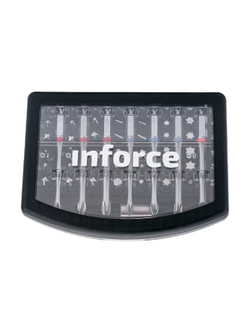 Набор бит с держателем 56 предметов Inforce 11-01-288