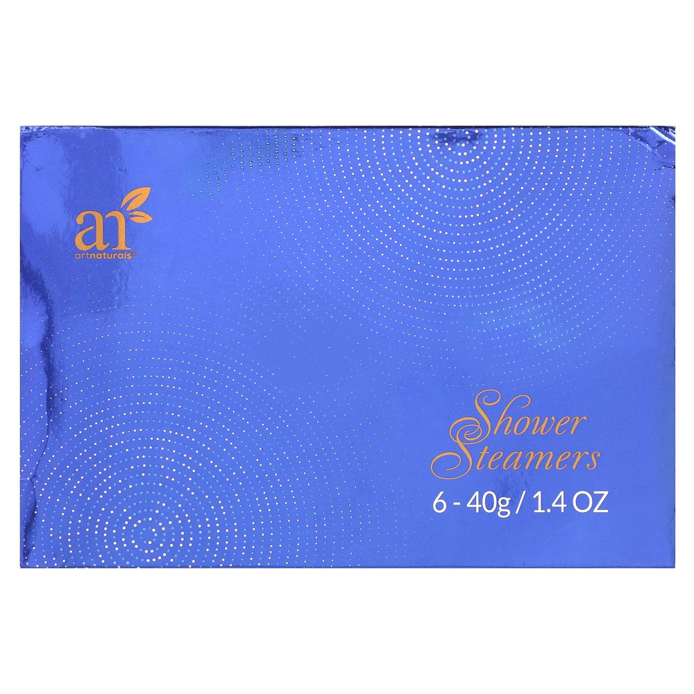 artnaturals, Пароварки для душа, 6 упаковок, 40 г (1,4 унции)