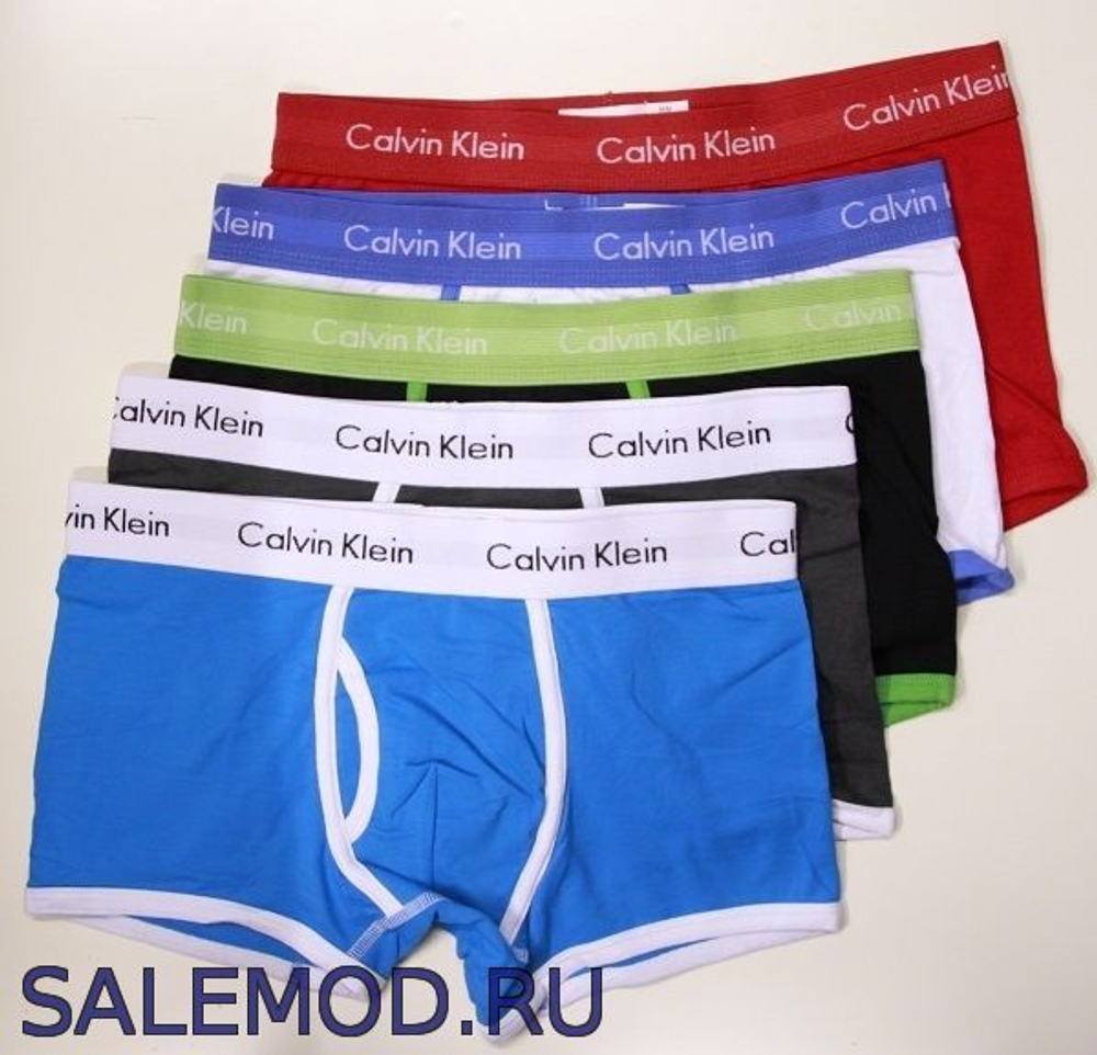 Набор "Фортуна" 5 трусов Calvin Klein 365 (ХИПСЫ)