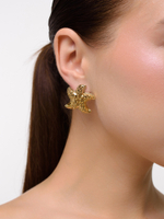 Серьги "Starfish point" Gold