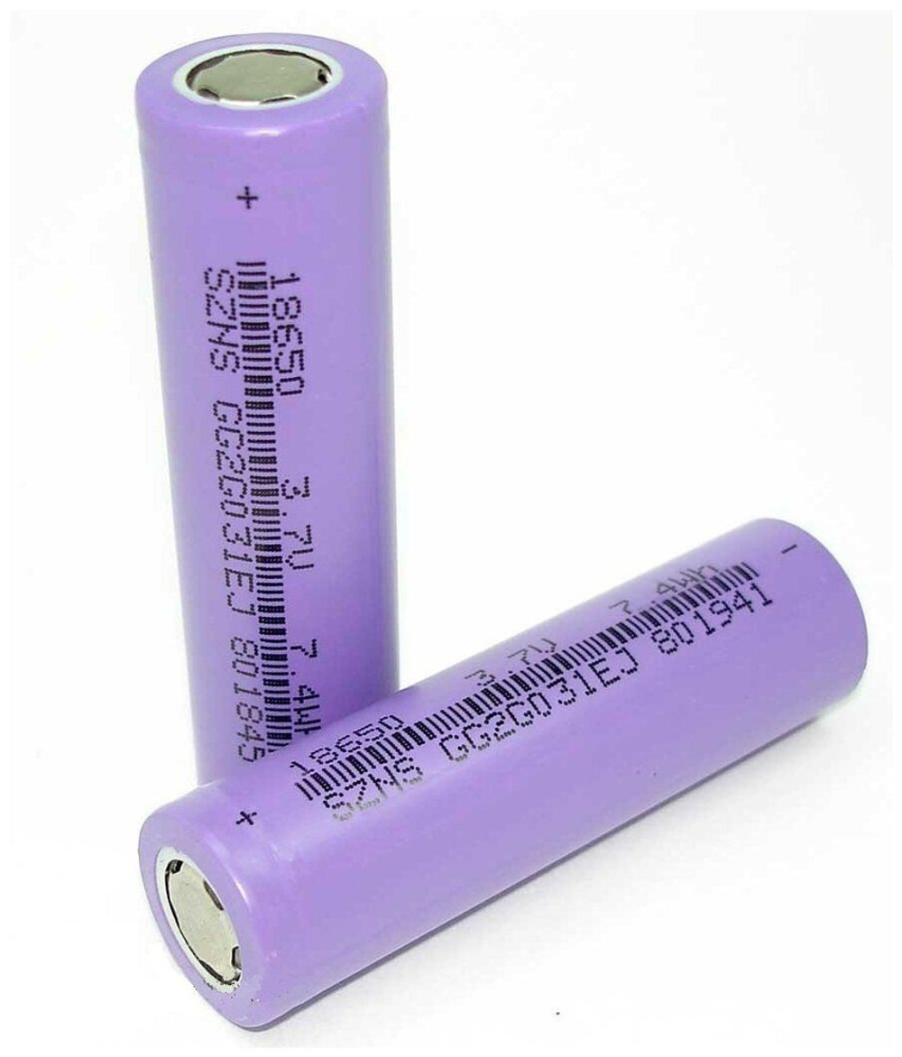 Аккумулятор 18650 Li-ion 2000 mAH 3.7B