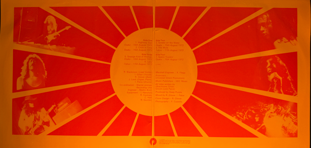 Deep Purple ‎– Made In Japan 2LP (Европа)