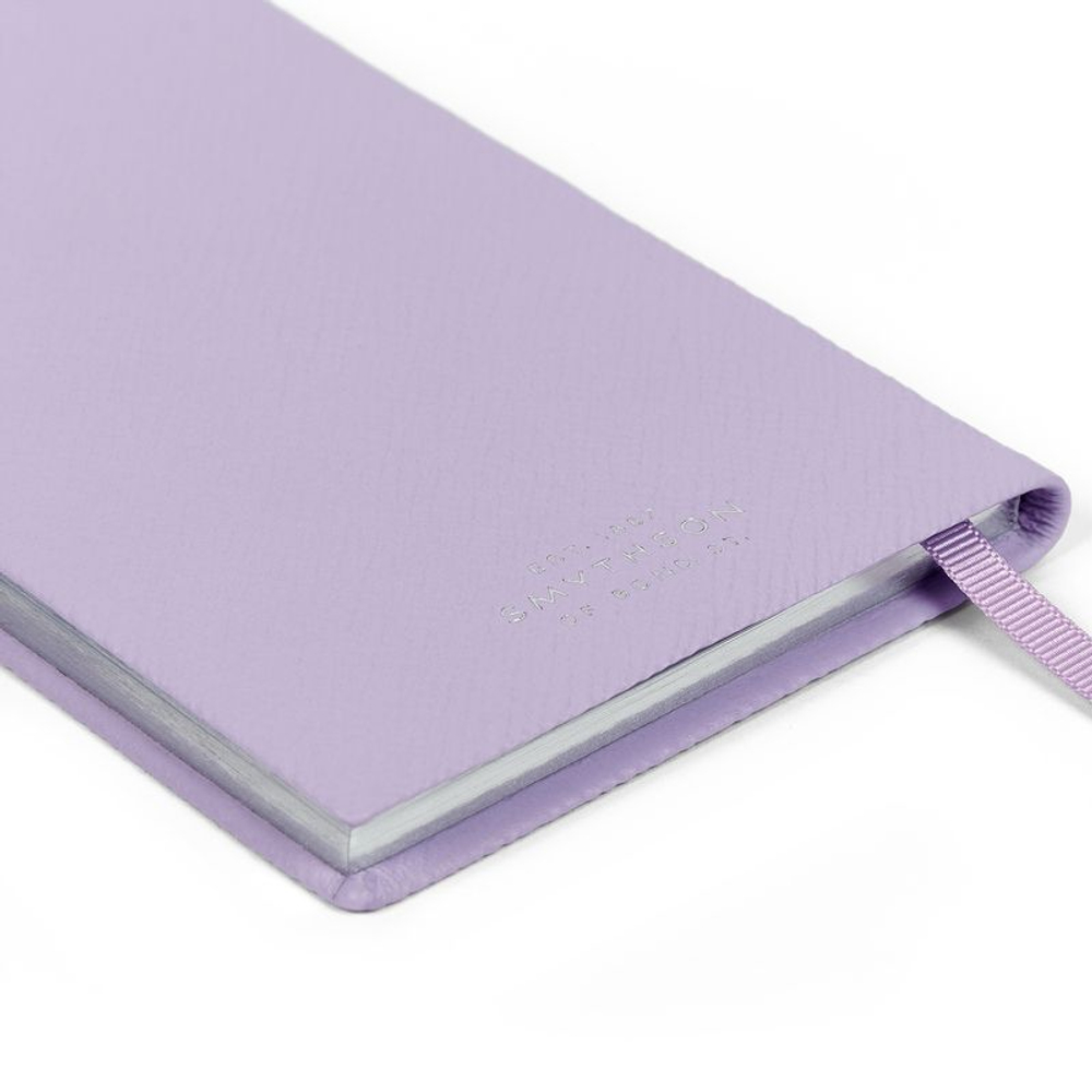 Smythson Ежедневник 2026 Panama Weekly Diary with Pocket, Navy