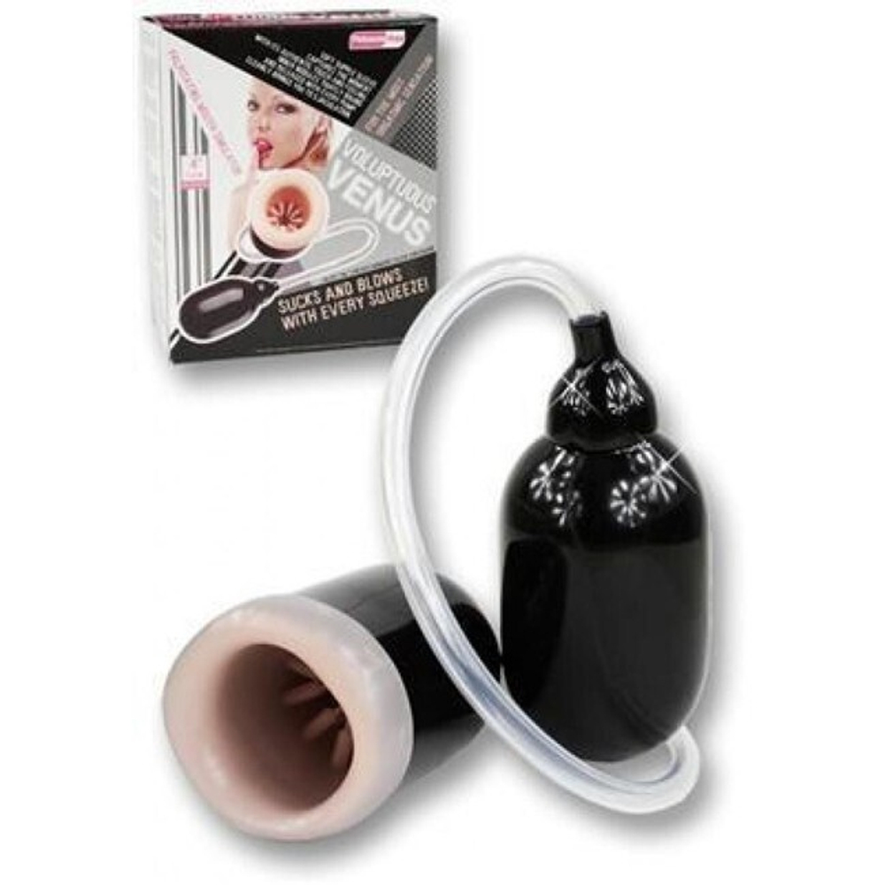 Оростимулятор Voluptupus Venus (черный) (Цвет: черный)