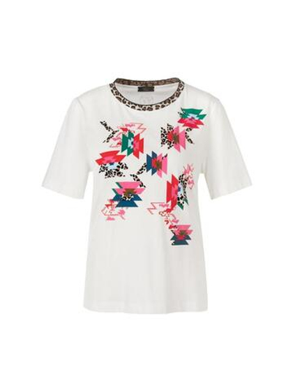 Marc Cain Футболка с абстрактным принтом