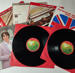 Винтажная виниловая пластинка LP The Beatles 1962-1966 (Japan 1973) (Obi, Booklet) I Want To Hold Your Hand