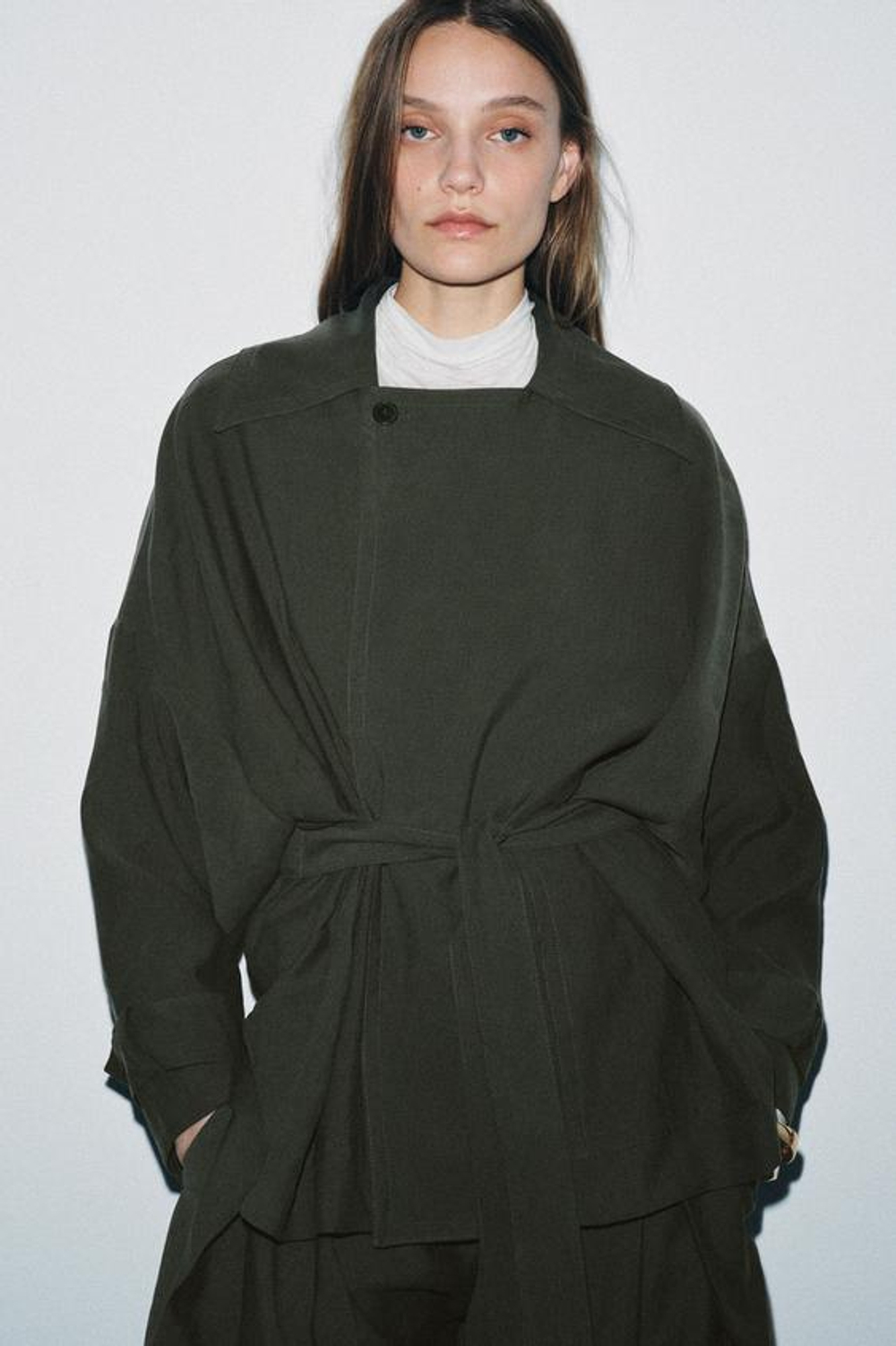 Короткий тренч ZW COLLECTION - ZARA