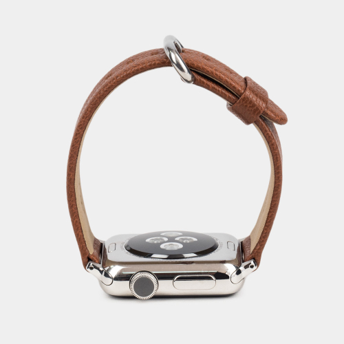 Ремешок для Apple Watch 40/41/42 mm из кожи козы, цвета карамель