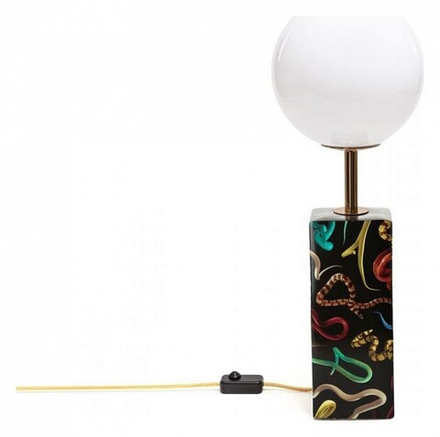 Настольная лампа декоративная Seletti Toiletpaper Lamp 15250