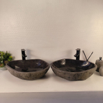 Раковина из речного камня ПАРА! RS-65475 57*42*15 0866