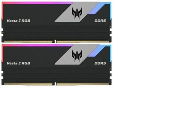 Оперативная память Acer DDR5 32GB 2*16GB BL.9BWWR.378 Predator Vesta II RGB PC5-48000 6000MHz CL32 1.35V black