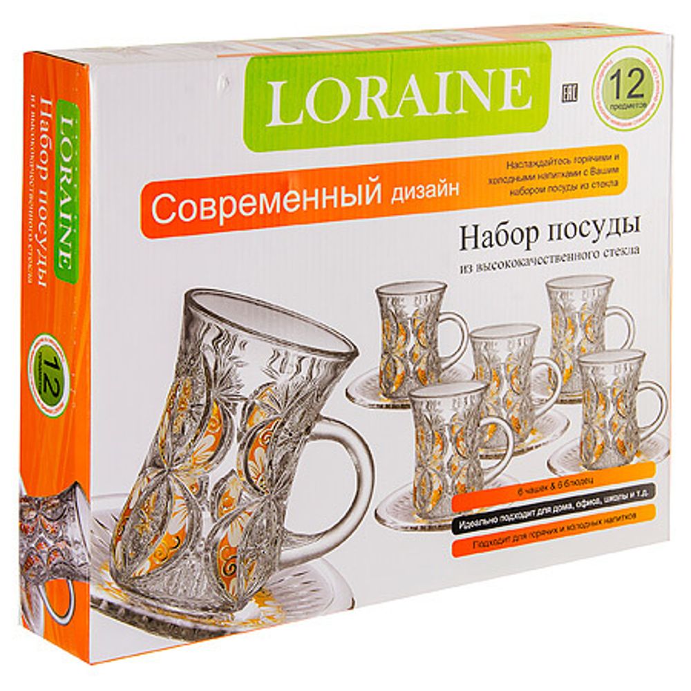 Чайный сервиз Loraine 27089 12 пр.