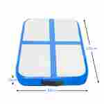 Надувной акробатический мат «Компакт S» для тренировок 1×0,6×0,1 м