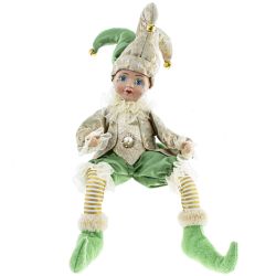 GAEM Игрушка набивная "Клоун"(муз,движ), L15 W14 H43 см (полка 25 см.)