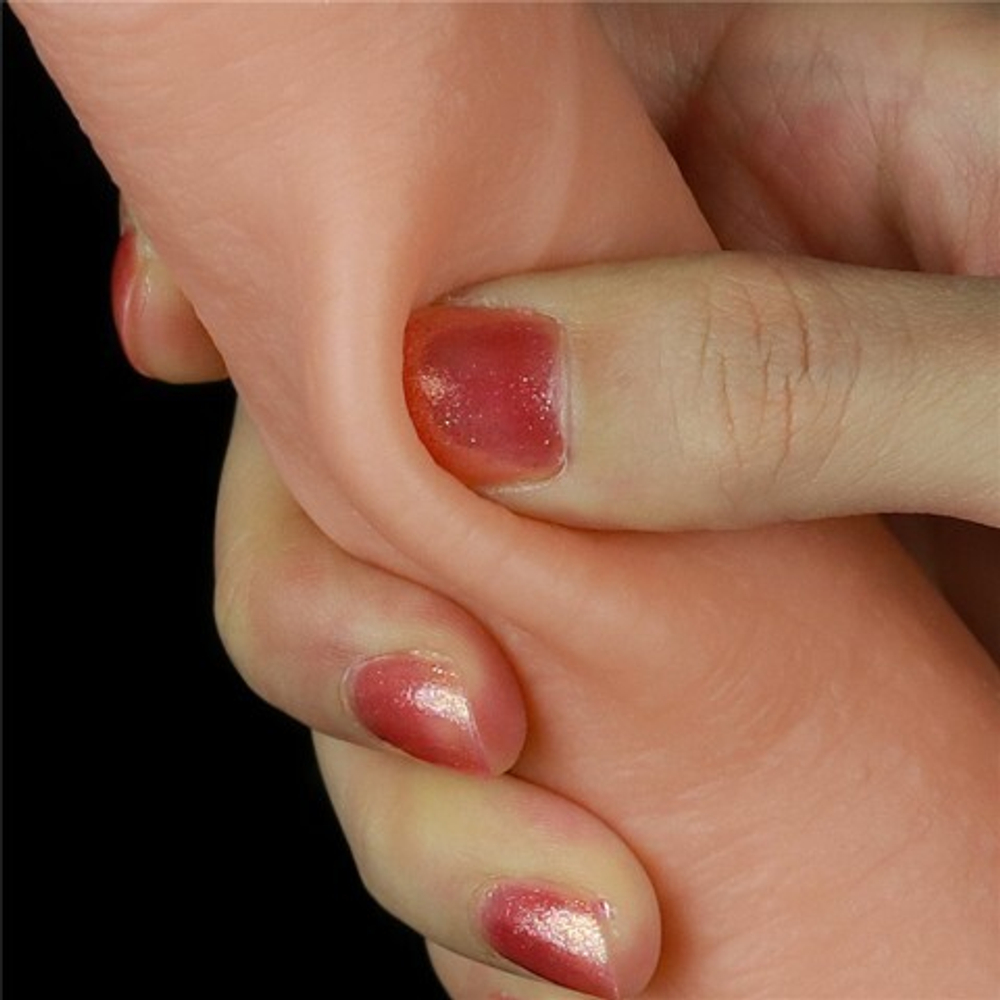 Фаллоимитатор Lovetoy (17,5×3,5 см) с двойной плотностью