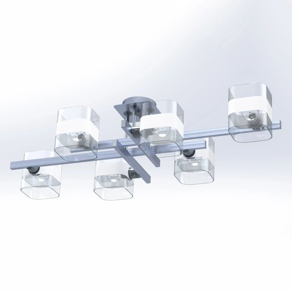 Citilux Вирта CL139260 Люстра потолочная Алюминий