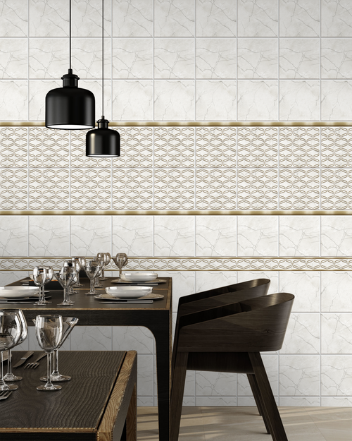 Панель ПВХ фотопечать с глиттером Аглая 2700х250мм