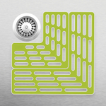 Подложка для раковины универсальная sinksaver™ серая-белая