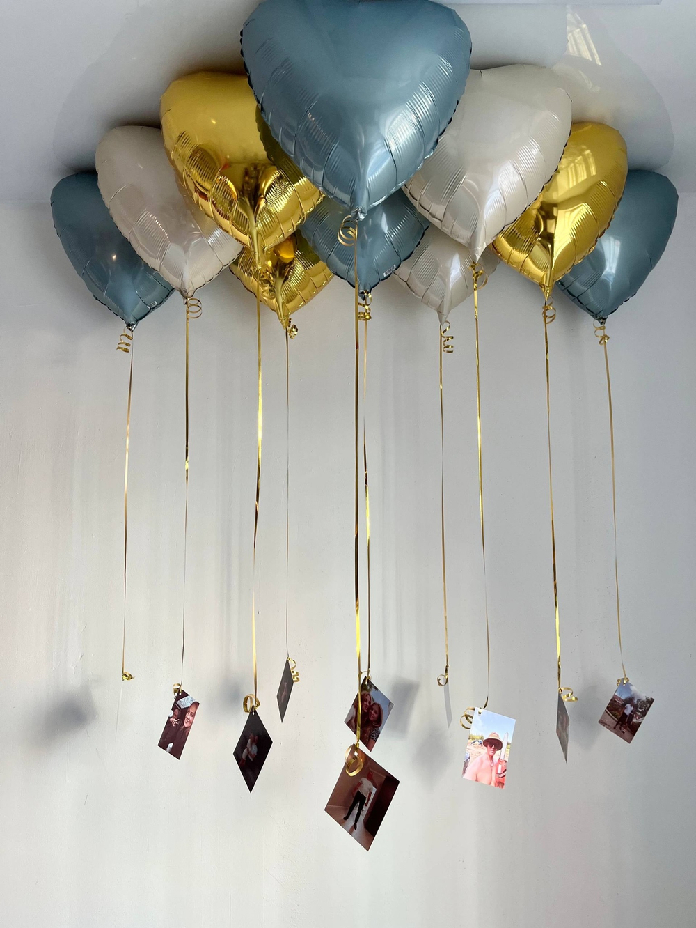 Сердца под потолок с фото №3865