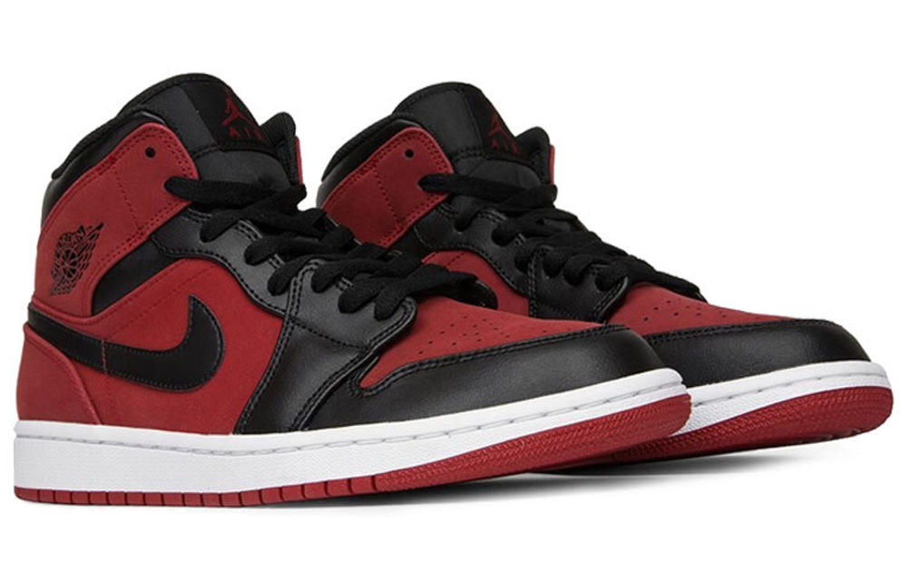 Кроссовки Jordan Air Jordan 1 Mid "Banned" Gym Red Black