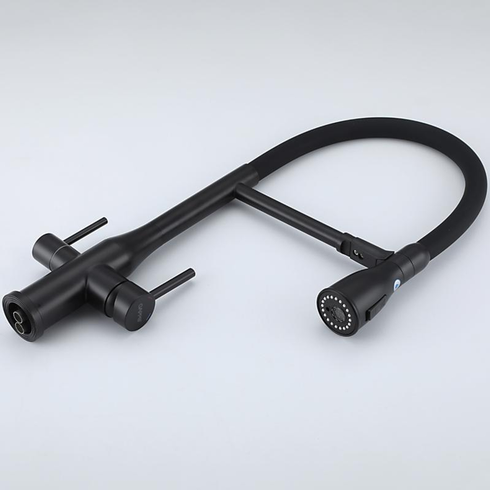 Смеситель для кухни с гибким изливом Gappo G4399-76