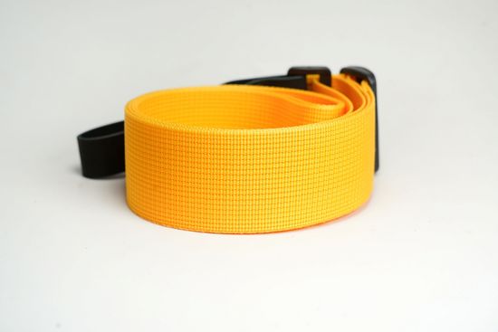 MB5072-144 Ремень для гитары, нейлоновый, лимонный, Mamba straps