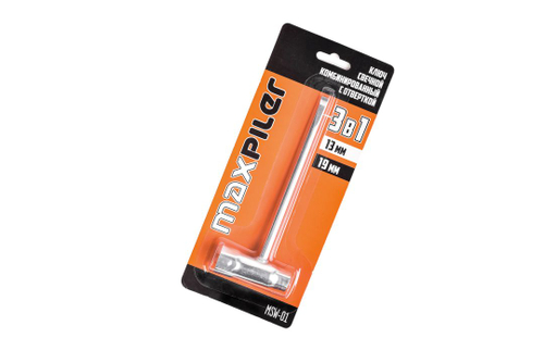 Ключ-отвертка MSW-01 (отвертка, ключ 13 мм, ключ 19 мм)