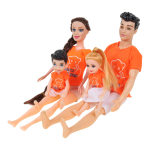 Кукла тип Модель на шарнирах с ребенком и аксессуарами, коробка DS622-3