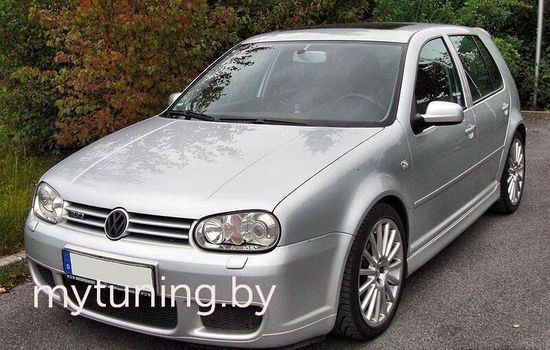 Комплект накладок на пороги R32 для VW Golf 4