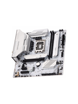 MAXSUN MS-Terminator B760M GKD5 ICE (Socket 1700, mATX, 2*DDR5(96Gb), DP/HDMI, 3*SATA3, 4*M.2, 1*PCIEx16/1*PCIEx4, 6*USB2.0, 2*USB 3.2, LAN 1*2.5G, ARGB, white, RTL)