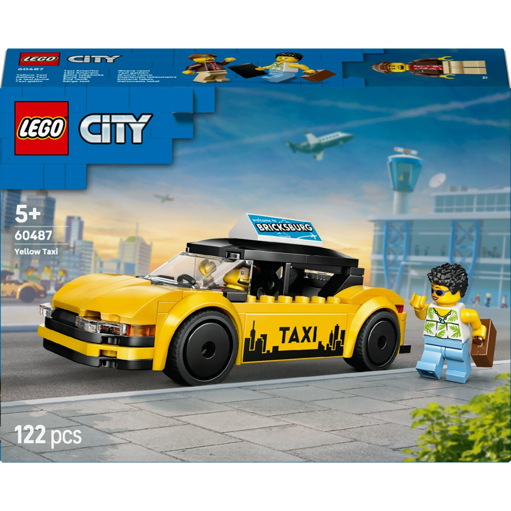 LEGO City - Желтый такси 60487
